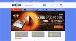 Desktop Screenshot of popinformatica.com.br